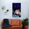 Ateez San Ateez, Ateez, Please, Leave, Hehetmon, Yeosang, Hongjoong, San, Yunho, Jongho, Seonghwa Canvas Print Official Ateez Merch