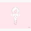 Ateez Lightstick Kpop Pink Kawaii Tapestry Official Ateez Merch