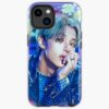 Ateez Woo Young Dejavu Colorful Art Iphone Case Official Ateez Merch