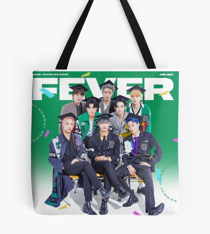 Ateez Zero:Fever Epilogue Cover Poster Tote Bag Official Ateez Merch