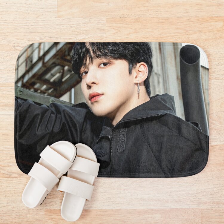 Ateez Yunho "The World Ep.1 : Movement Guerrilla" Bath Mat Official Ateez Merch