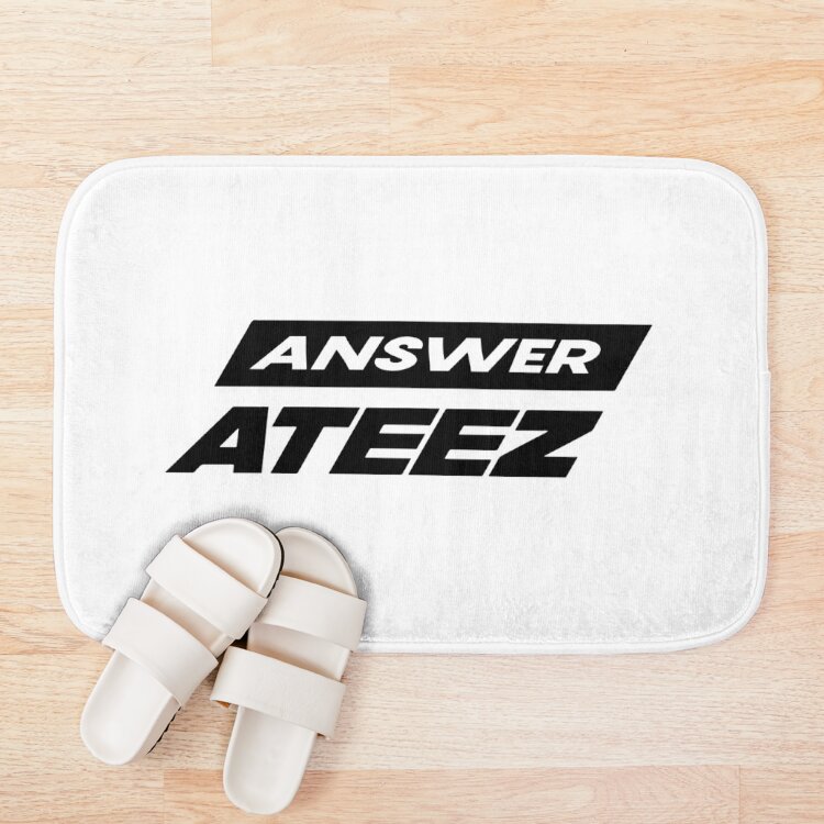Ateez "Answer" Bath Mat Official Ateez Merch