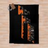 Ateez - Orangelogo Throw Blanket Official Ateez Merch