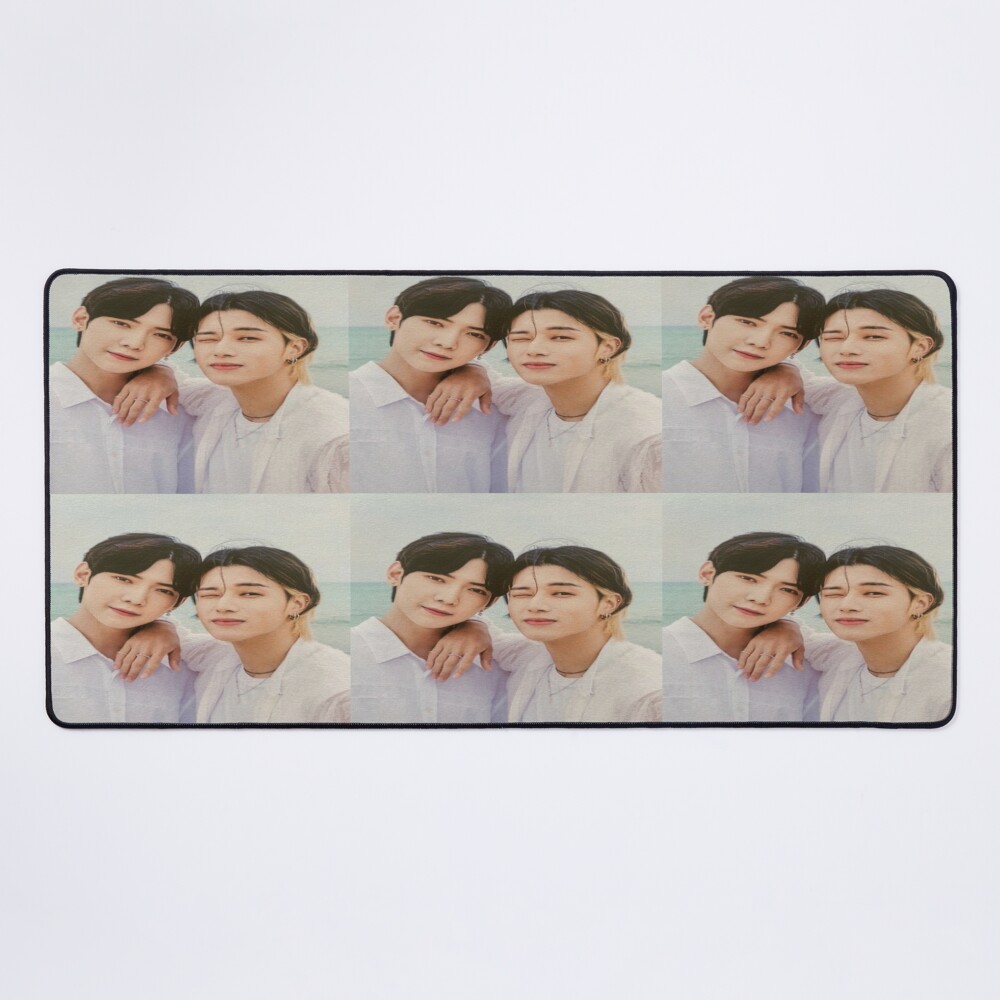 Ateez Woosang Bestfriend Goals Mouse Pad Official Ateez Merch